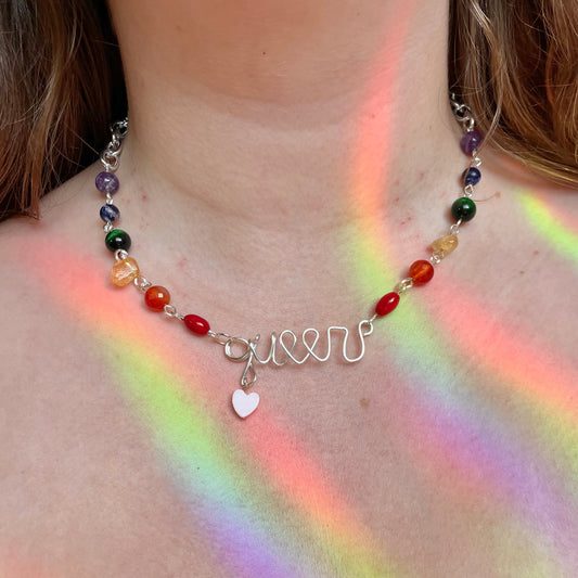 Queer Rainbow Necklace