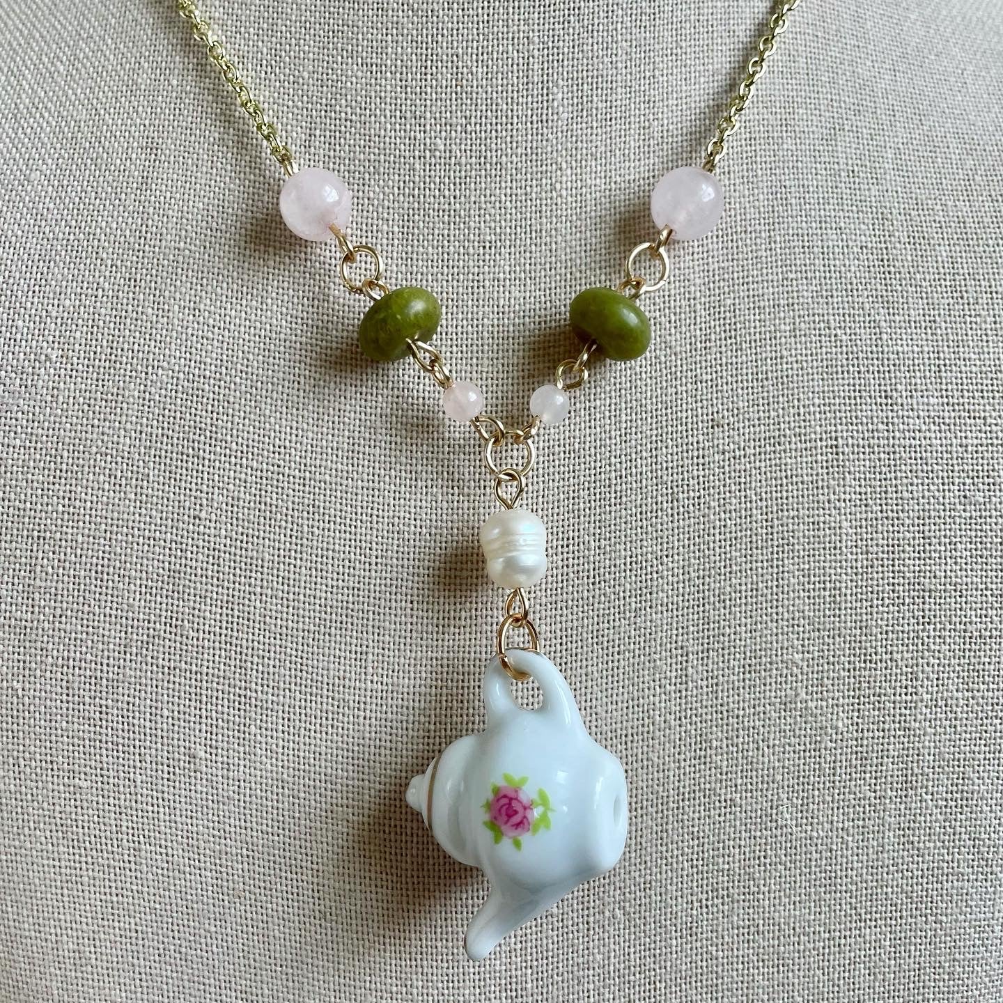 Teapot Necklace