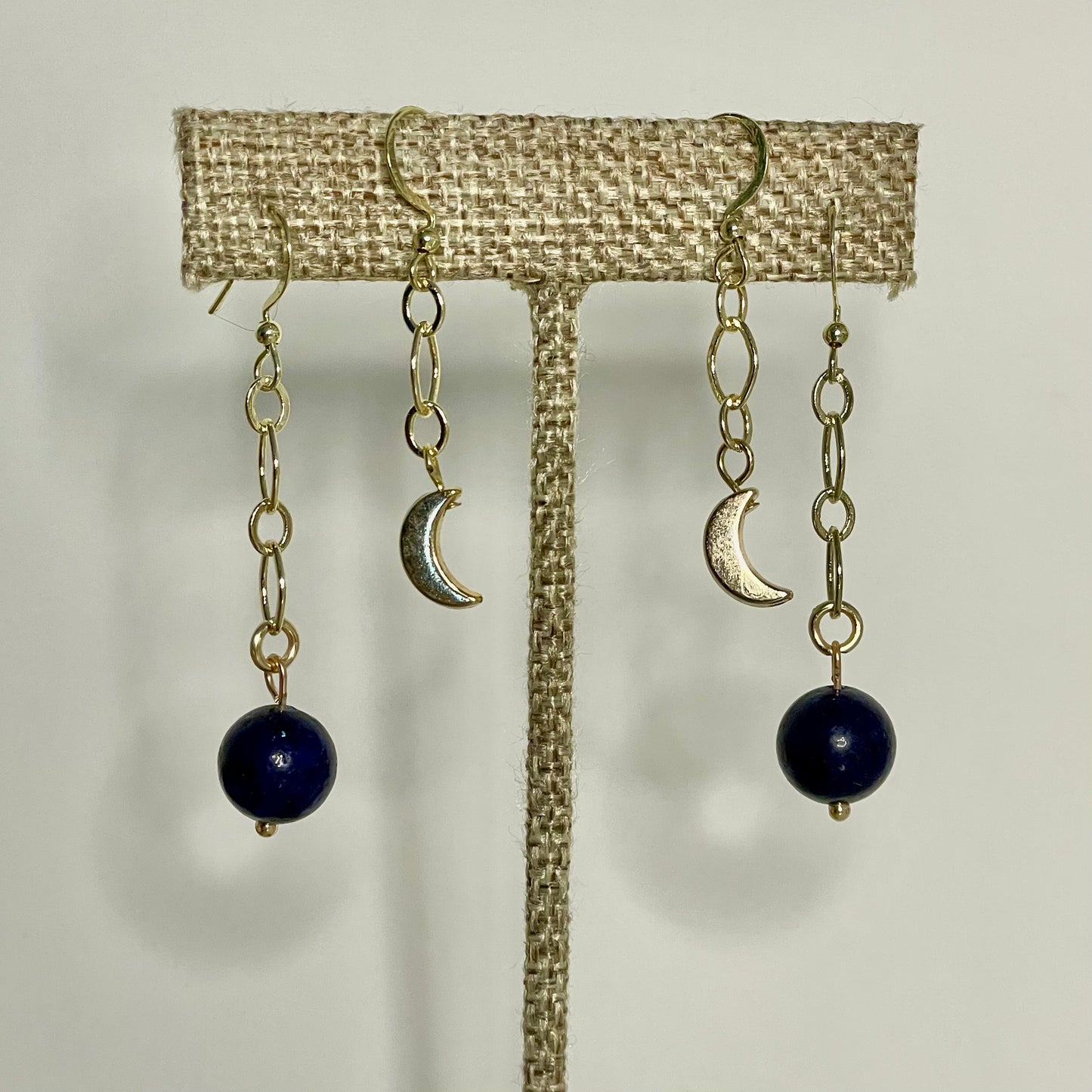 Moon Phase Dangles Set